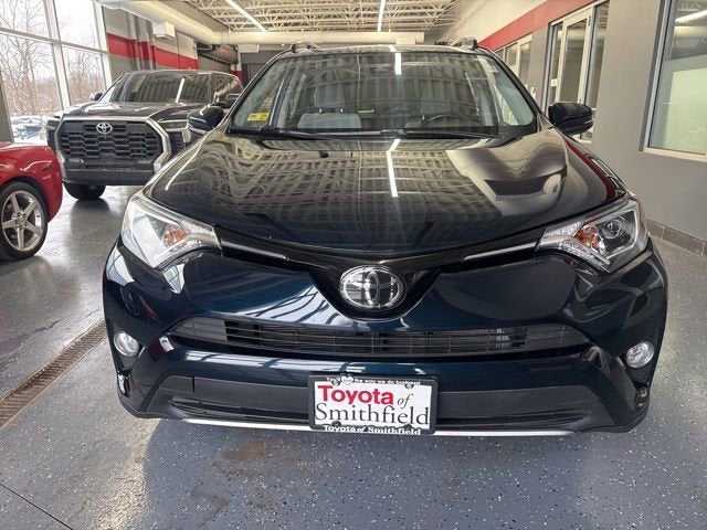 Used 2018 Toyota RAV4 XLE with VIN JTMRFREVXJJ232566 for sale in Smithfield, RI
