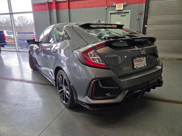 Used 2021 Honda Civic Hatchback Sport with VIN SHHFK7H47MU423751 for sale in Smithfield, RI