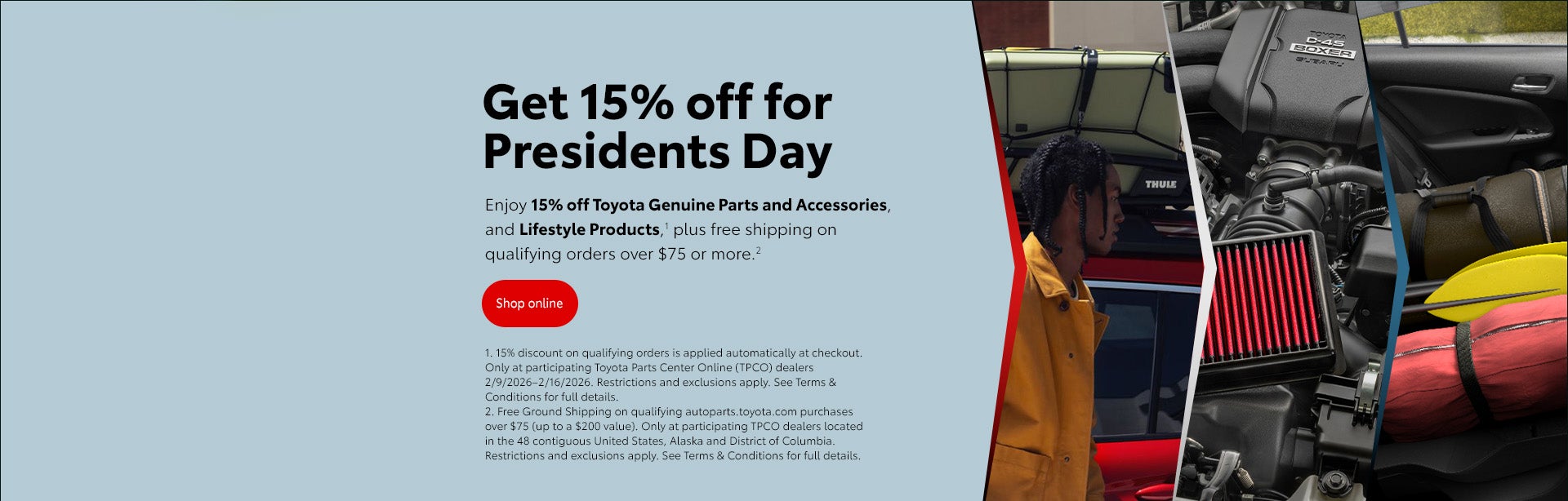 Toyota Genuine Parts and Accessories Special