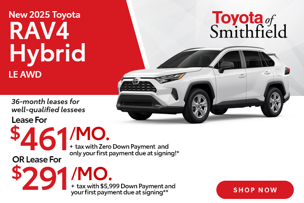 New 2025 Toyota RAV4 Hybrid LE AWD