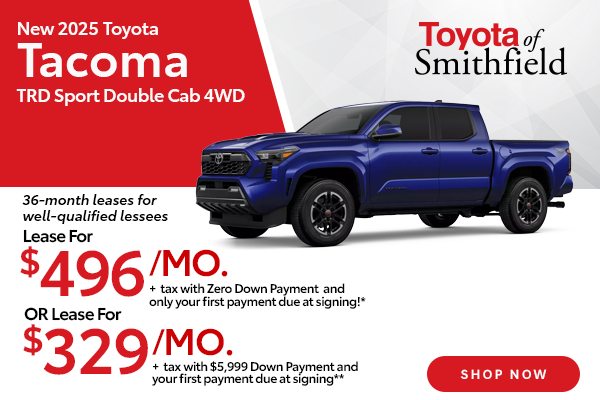 New 2025 Toyota Tacoma TRD Sport Double Cab 4WD