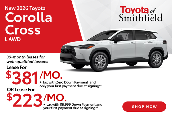 New 2026 Toyota Corolla Cross L AWD