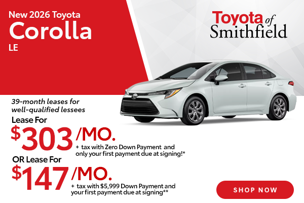 New 2026 Toyota Corolla LE