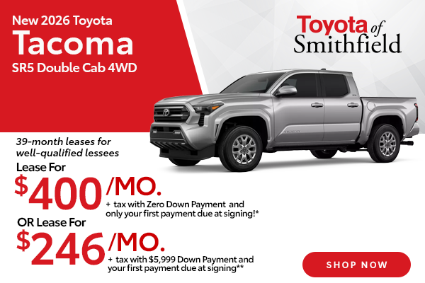 New 2026 Toyota Tacoma SR5 Double Cab 4WD