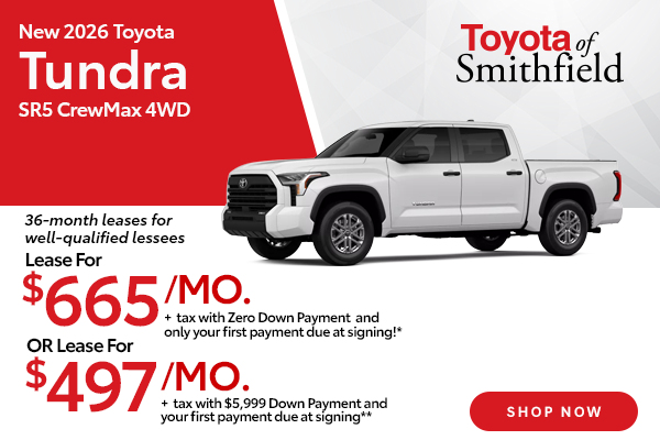 New 2026 Toyota Tundra SR5 CrewMax 4WD