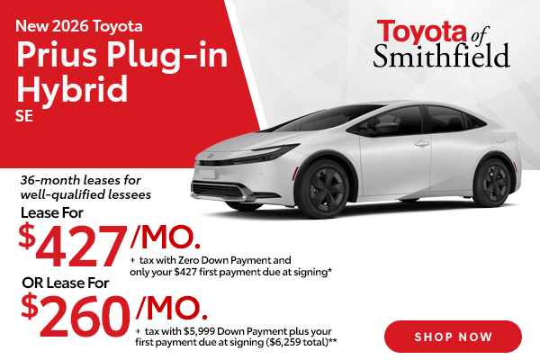 New 2026 Toyota Prius Plug-in Hybrid SE