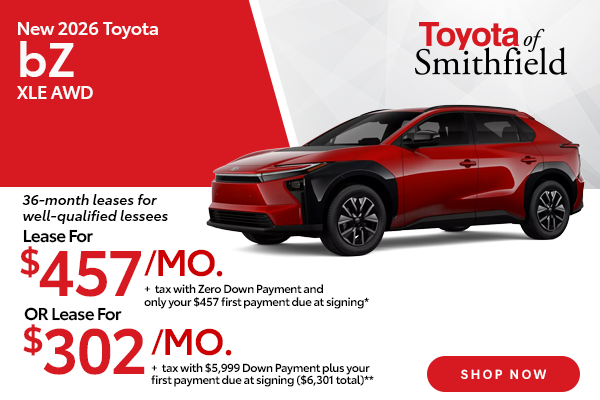 New 2026 Toyota bZ XLE AWD