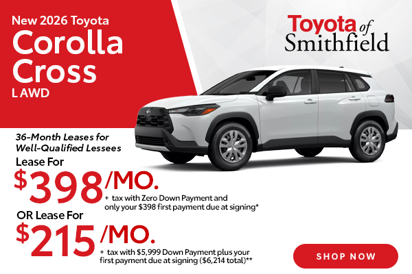 New 2026 Toyota Corolla Cross L AWD